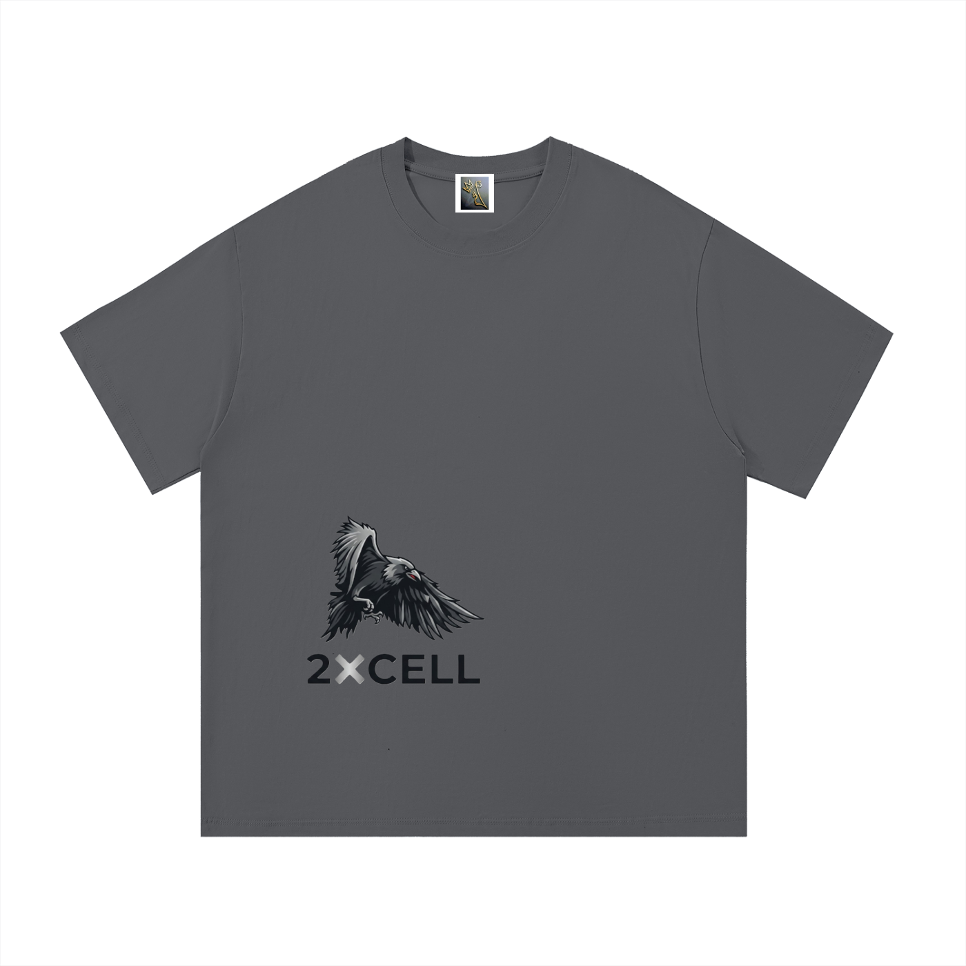 Throw Back Crow Logo T-Shirt