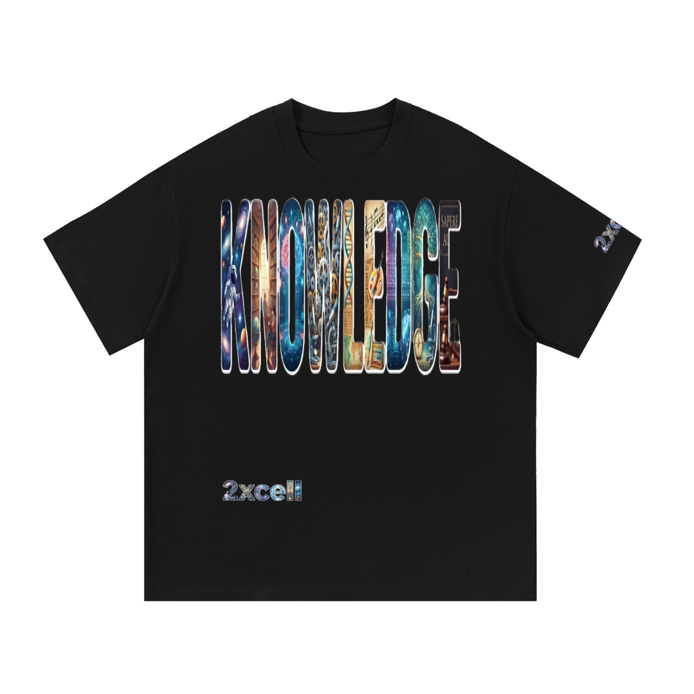 Knowledge Wisdom Essential Cotton T-Shirt