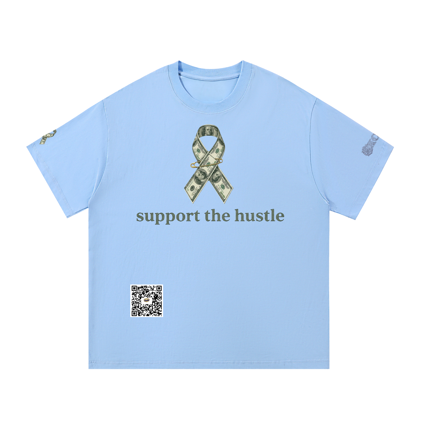 support the hustle (basic) Cotton T-Shirt
