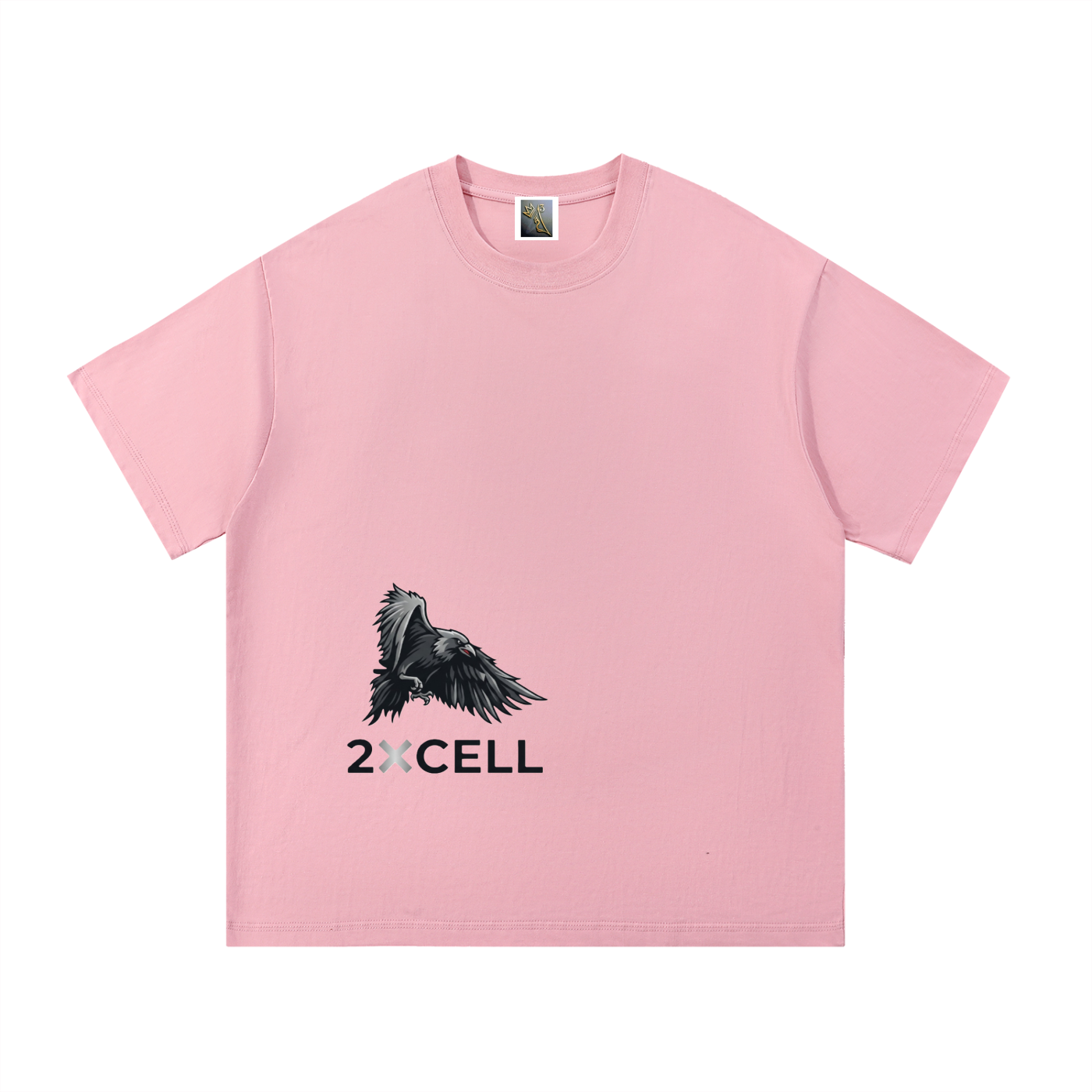 Throw Back Crow Logo T-Shirt