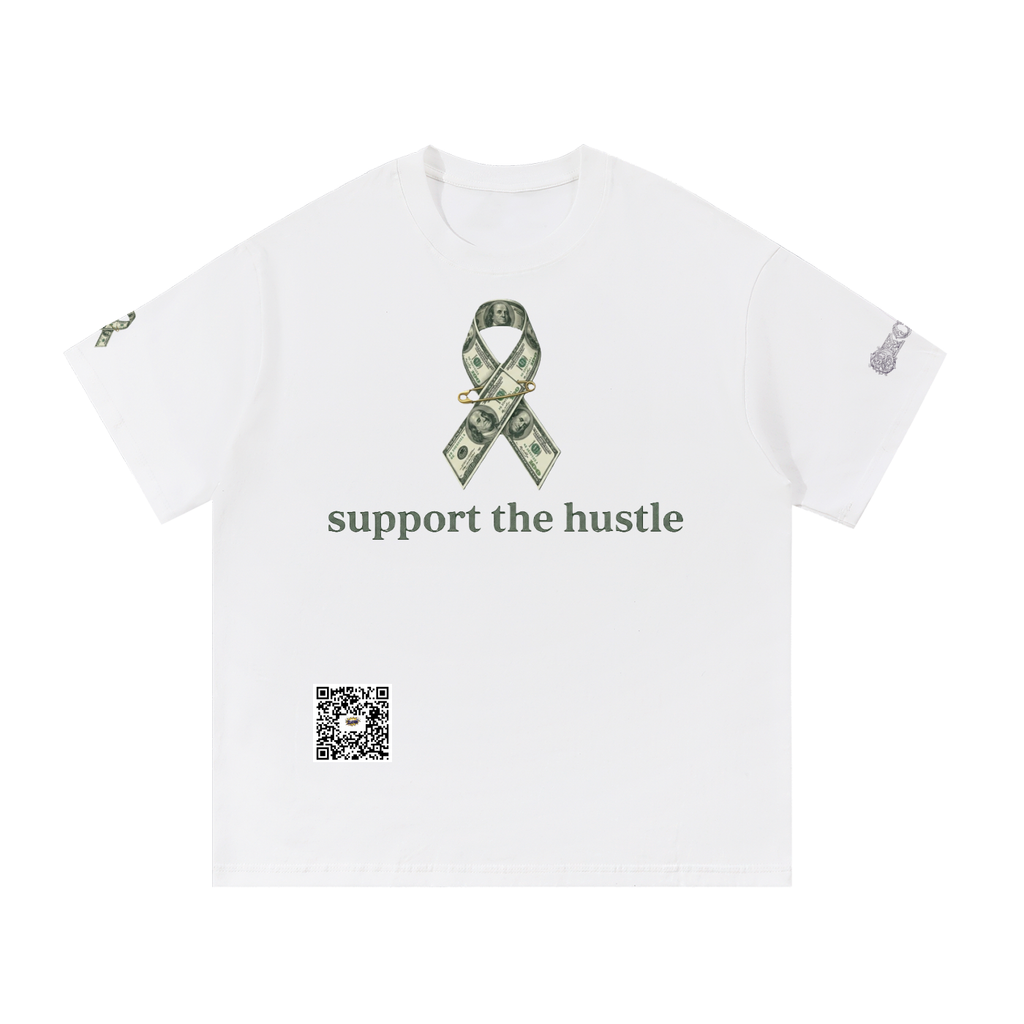 support the hustle (basic) Cotton T-Shirt