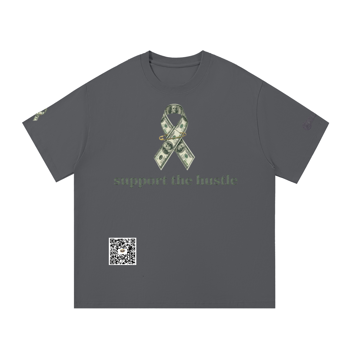 support the hustle (basic) Cotton T-Shirt