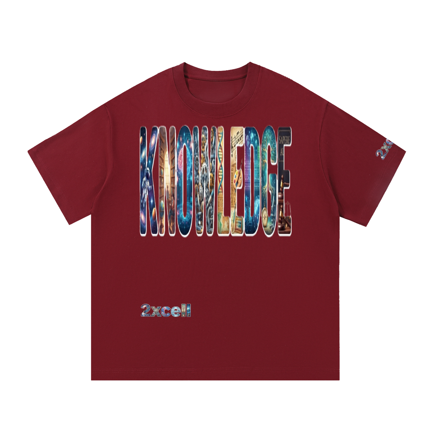 Knowledge Wisdom Essential Cotton T-Shirt
