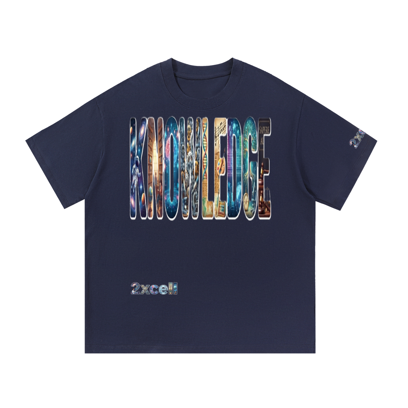 Knowledge Wisdom Essential Cotton T-Shirt