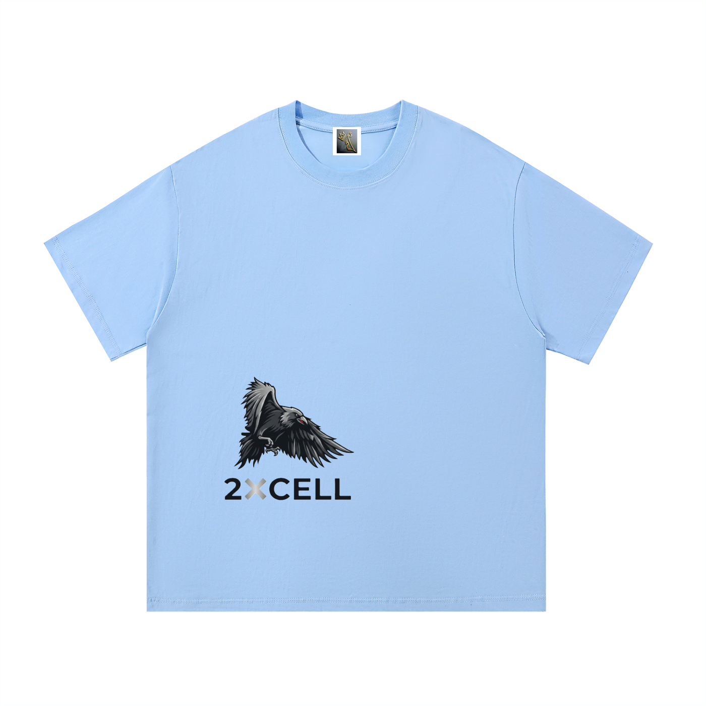 Throw Back Crow Logo T-Shirt