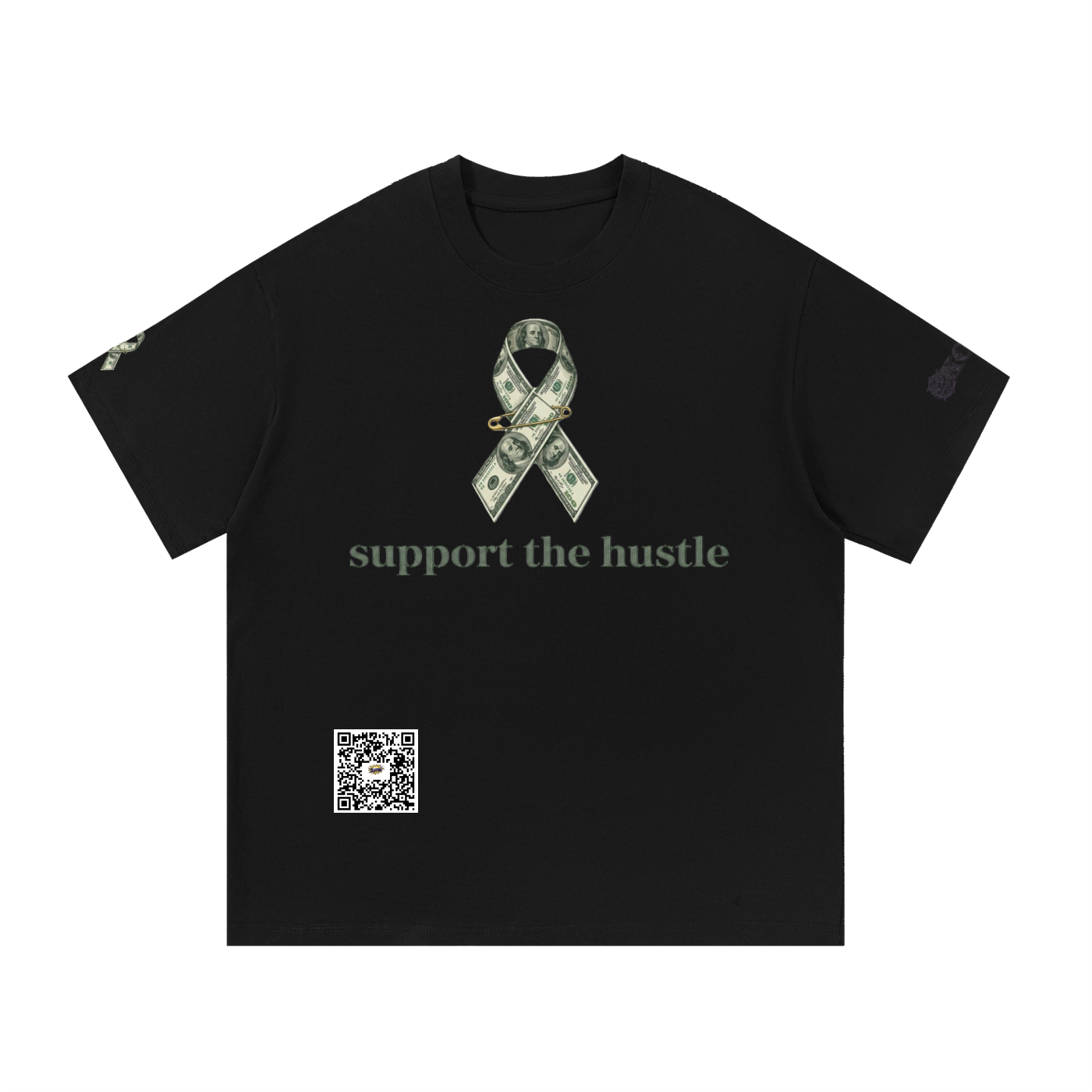 support the hustle (basic) Cotton T-Shirt