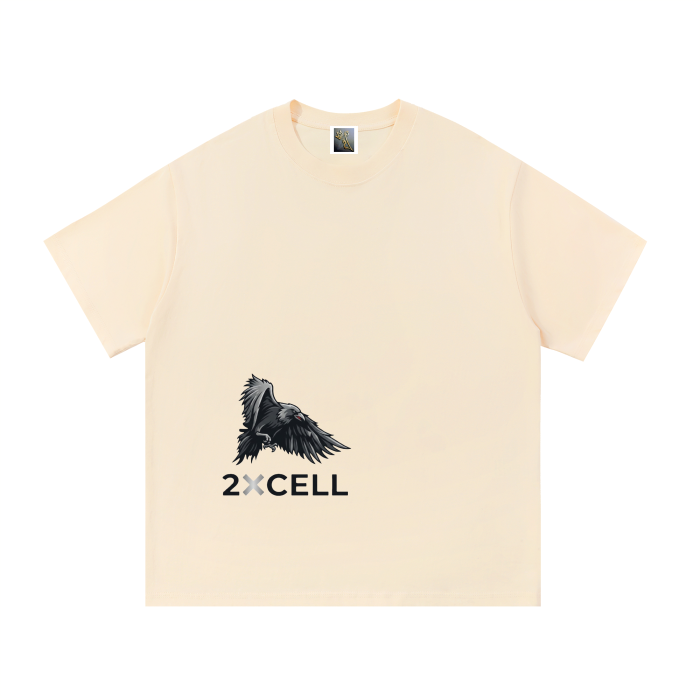 Throw Back Crow Logo T-Shirt